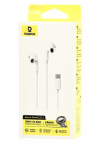 Стереонаушники с микрофоном Baseus Encok CZ17 Type-C белые