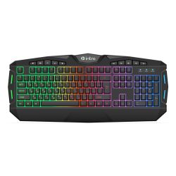 Клавиатура и мышь комплект Intro GXZ990 игровой 1200-3600dpi + коврик + гарнитура черный | Intro