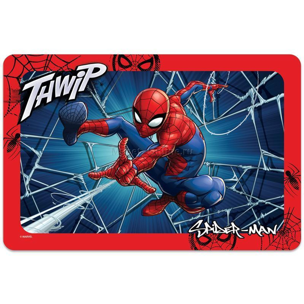 Коврик под миску Marvel Человек-паук, 430*280мм, Triol-Disney