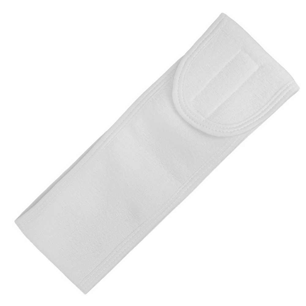 Повязка на голову на липучке (белая) La and Te Kit gumwhite1