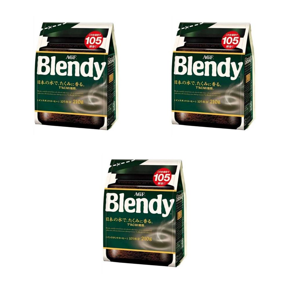 Кофе растворимый AGF Blendy, 210 г, 3 шт