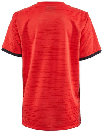 Футболка для мальчика теннисная Lotto Top Ten II B Tee Printed PL - красный