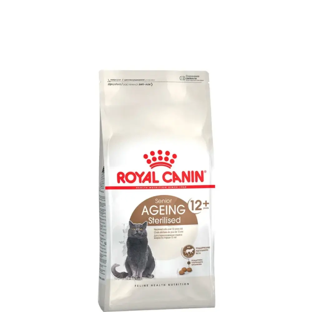 Корм сухой для стерилизованных кошек старше 11лет, 400г Royal Canin Ageing Sterilised 11+