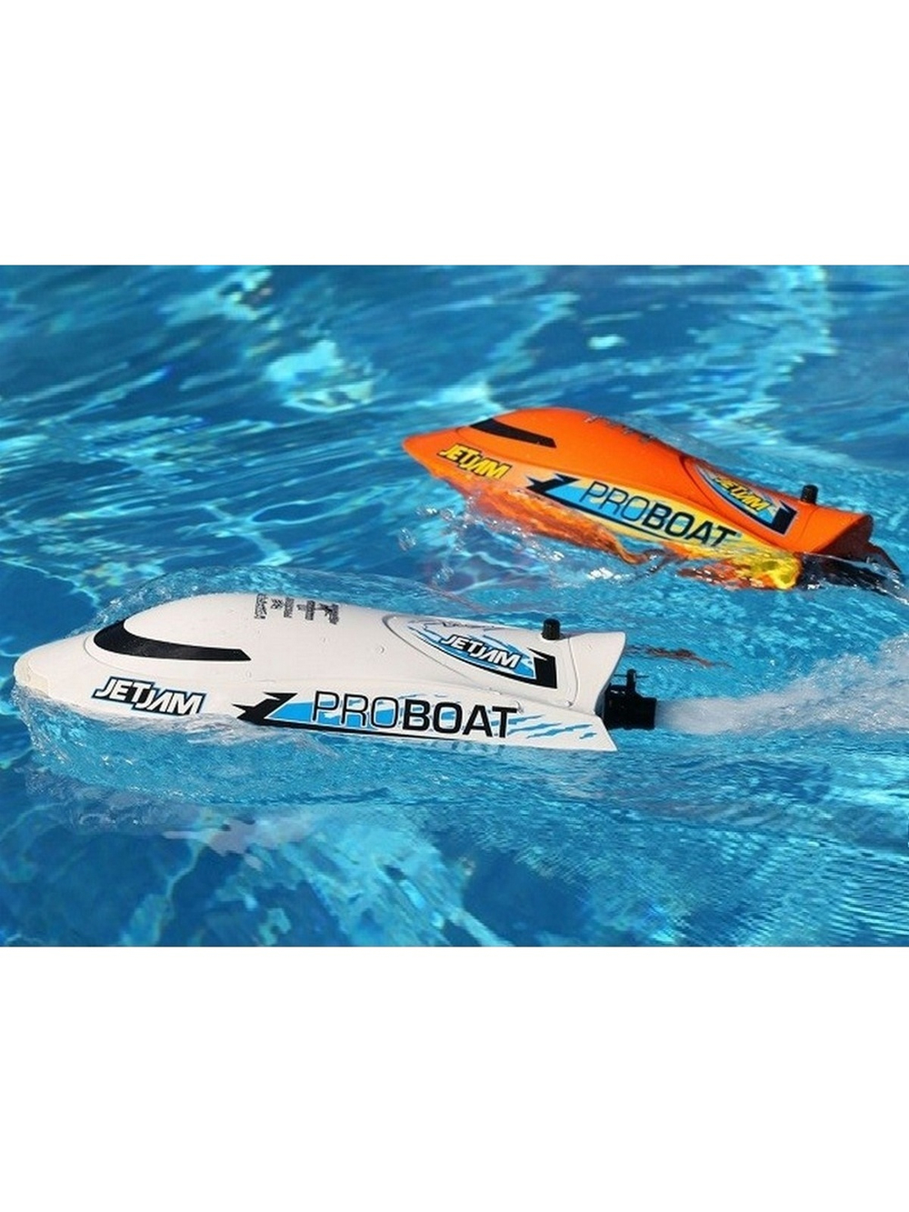 Радиоуправляемый катер ProBoat Jet Jam 12 Pool Racer (оранжевый) RTR