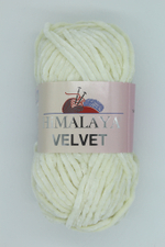 Пряжа "Velvet" 90008 Молочный