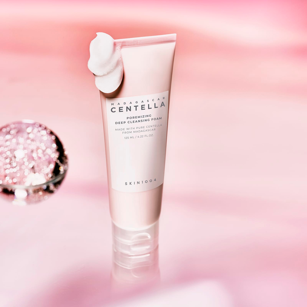 SKIN1004, Madagascar Centella, пенка для глубокого очищения пор, 125 мл (6,22 жидк. унц.)