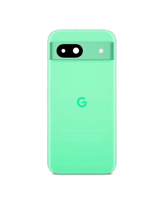 Задняя крышка для Google Pixel 8A Зелёное алоэ (Aloe) со стеклом камеры
