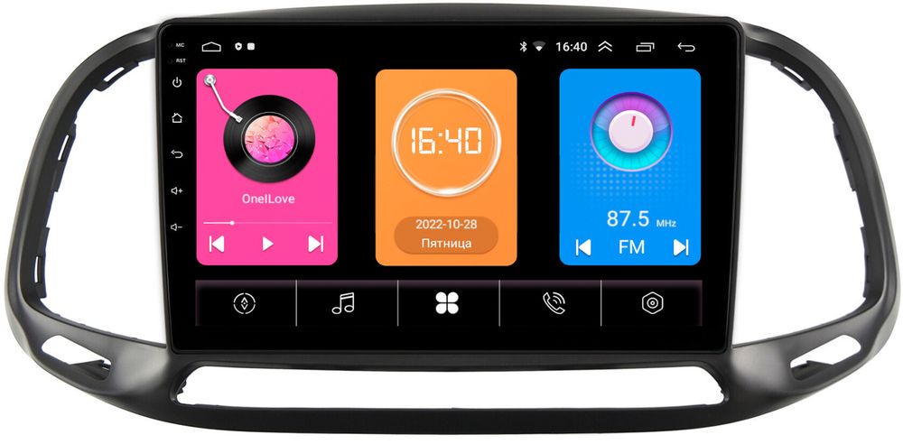 Магнитола для FIAT Doblo 2015+ - GT9-636 на Android 10