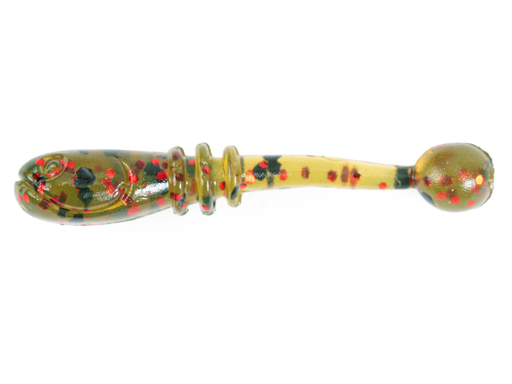 Слаги съедобные Lucky John White Fish 0.8" (2 см), цвет PA03, 20 шт