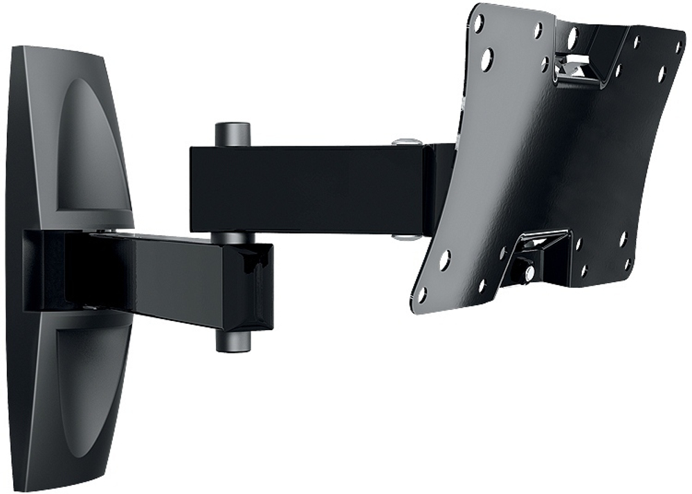 Кронштейн для телевизора Holder LCDS-5064 черный 10;-32; макс.30кг настенный поворот и наклон