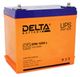 Аккумулятор Delta DTM 1255 L ( 12V 55Ah / 12В 55Ач ) - фото 1