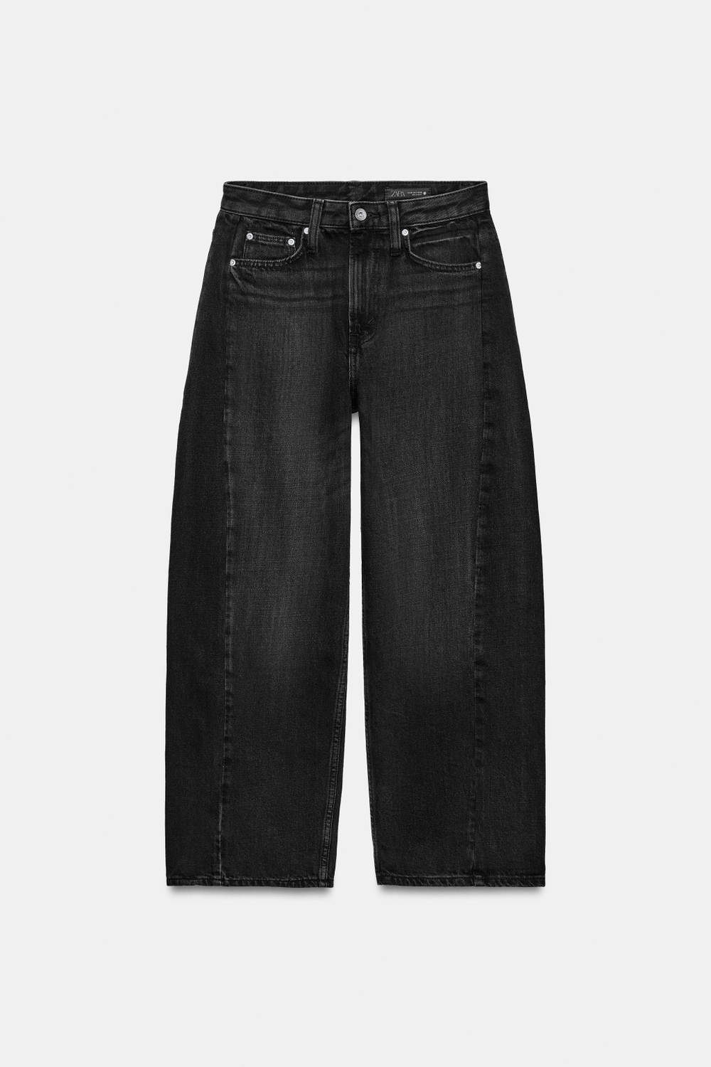 ДЖИНСЫ RELAXED СО СРЕДНЕЙ ПОСАДКОЙ — ZW COLLECTION — ZARA