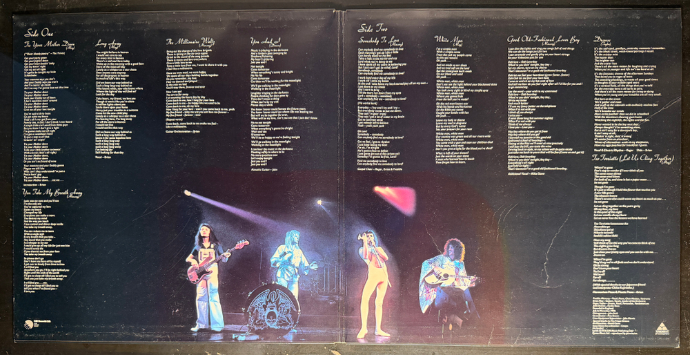 Queen ‎– A Day At The Races (Голландия 1976г.)