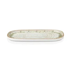 Блюдо овальное 30*15,5 см h2 см с бортом Oliva By Bone Innovation [6]