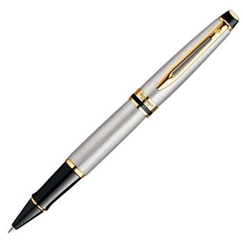 Роллер Waterman Expert 3 Stainless Steel GT Fblack (S0951980)