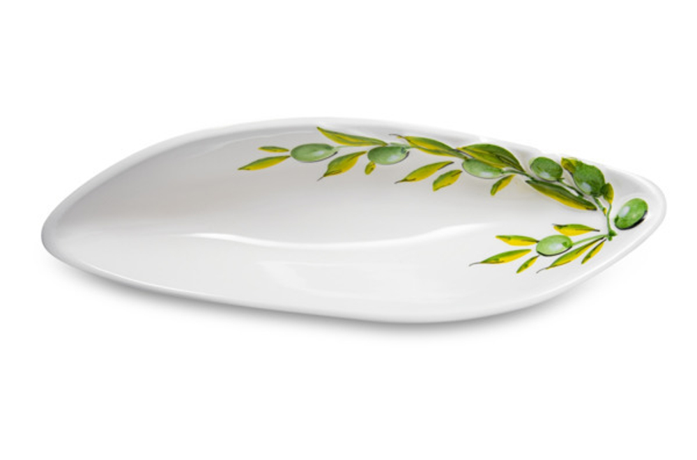 Блюдо глубокое 25х8см Edelweiss Оливки