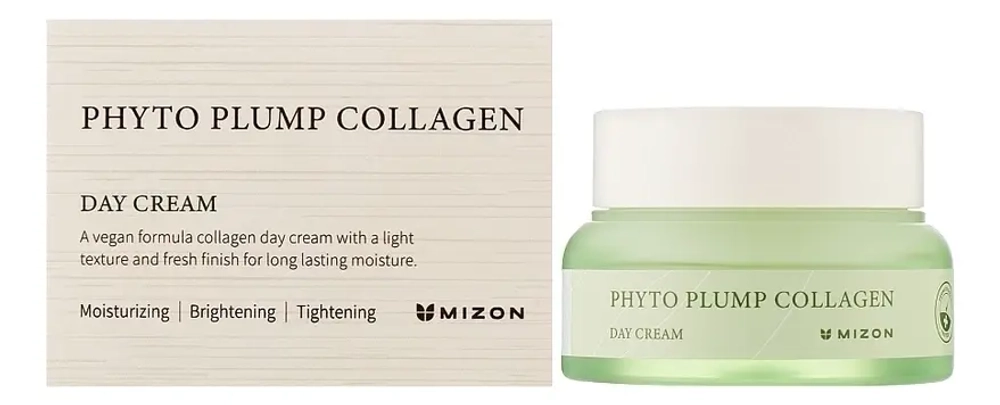 MIZON Дневной крем для лица с фитоколлагеном - PHYTO PLUMP COLLAGEN DAY CREAM ,50мл