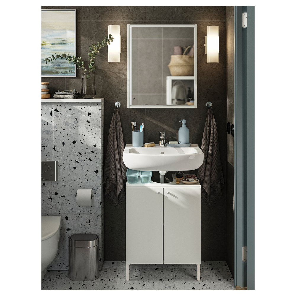 IKEA BROGRUND (ИКЕА БРОГРУНД) — Держатель для туалетной бумаги, нержавеющая сталь, фото 4