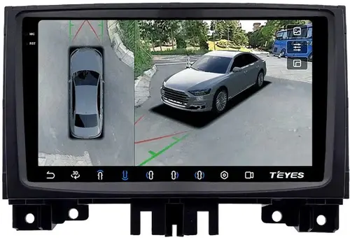Магнитола для Mercedes-Benz Sprinter W906 2013-2017, Volkswagen Crafter 2013-2016 - Teyes CC3-2K-360 на Android 10, Быстрая, 2K QLED, CarPlay, 4G SIM-слот, 4 камеры в комплекте
