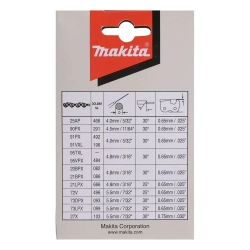 Цепь, Makita (Oregon) длина 35см/14", шаг 3/8", паз 1,3мм, звеньев 52, 91PX Makita 713073-1 (191H11-5)