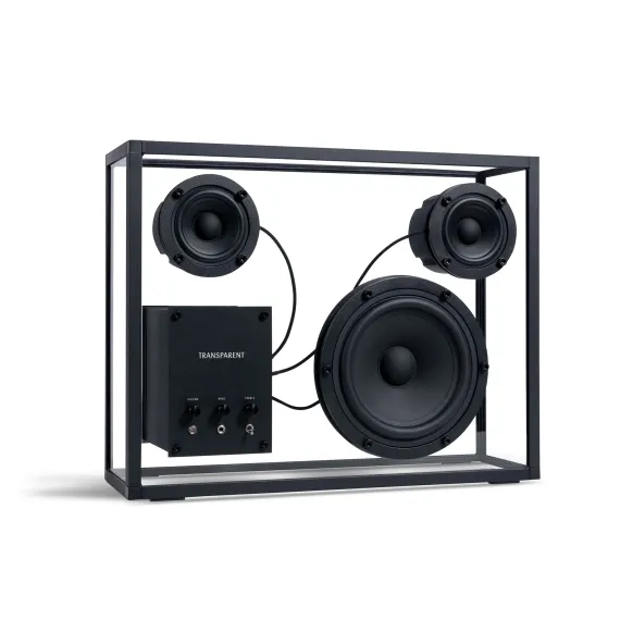 Transparent Transparent Speaker Black