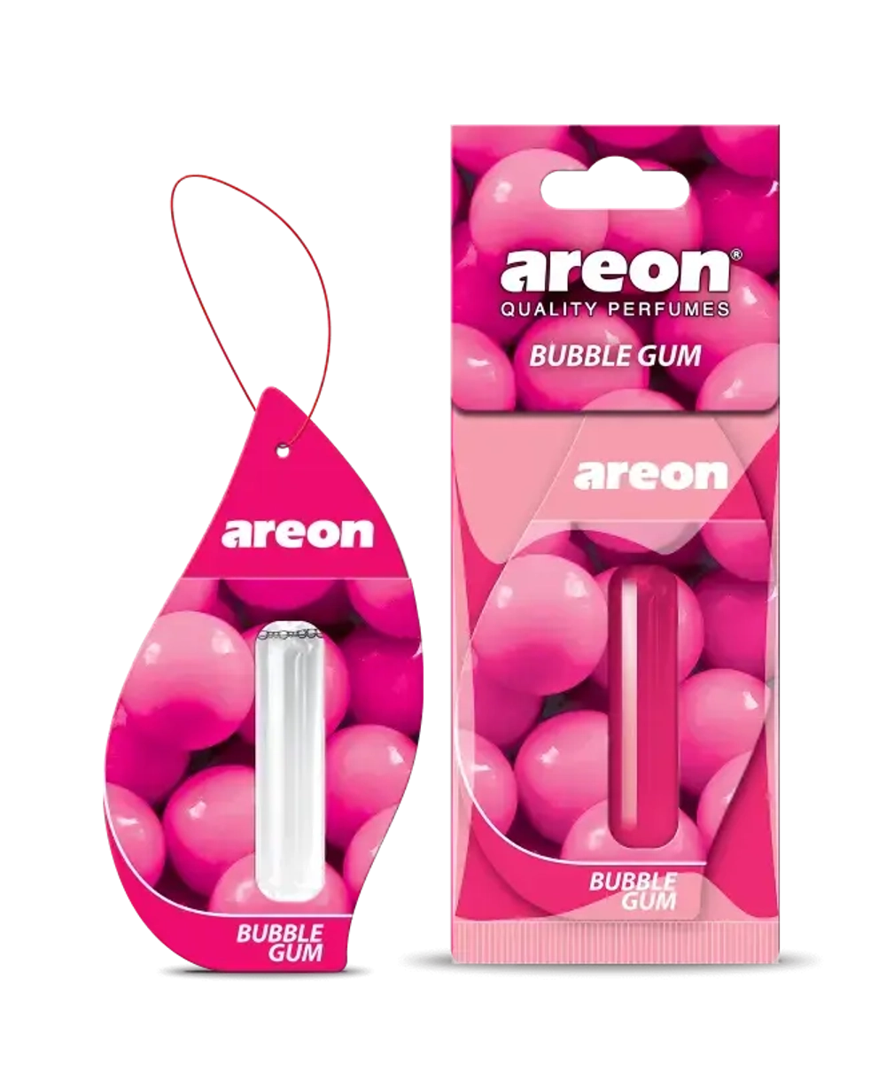 Ароматизатор на зеркало Areon Liquid, жидкий, бабл гам, 5 мл