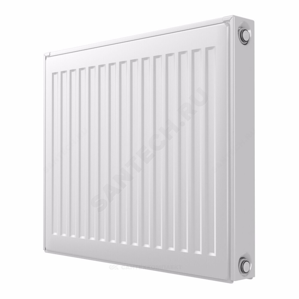 Радиатор стальной панельный Compact C тип 22 500х1400 Qну=3087 Вт бок/п RAL 9016 (белый) Heaton