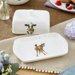 Royal Worcester Wrendale Designs Форма для коровьего масла 18,3x11,5x8см. WN4382-XW
