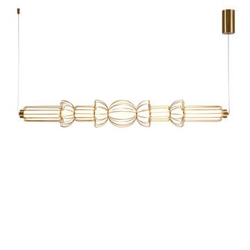Подвесной светильник 17W 4000K V000167L 14030/1PL Gold золото Collisore Indigo