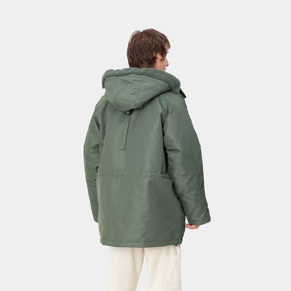 Куртка утепленная мужская CARHARTT Hooded Olten Parka