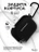 Чехол для Airpods Pro 3 Gurdini прорезиненный soft touch c карабином Черный