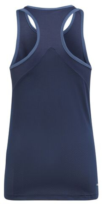 Футболка для девочки теннисная Adidas Club Tank Top - небесный