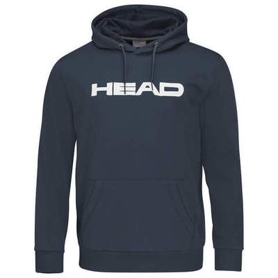 Кофта для мальчика теннисная Head Club Byron Hoodie - navy