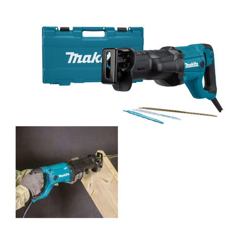 Новинка! Сабельная пила профессиональная сетевая Makita 220В 1,2 кВт, для пиления древесины, пластика и черных металлов, в кейсе JR3051TK