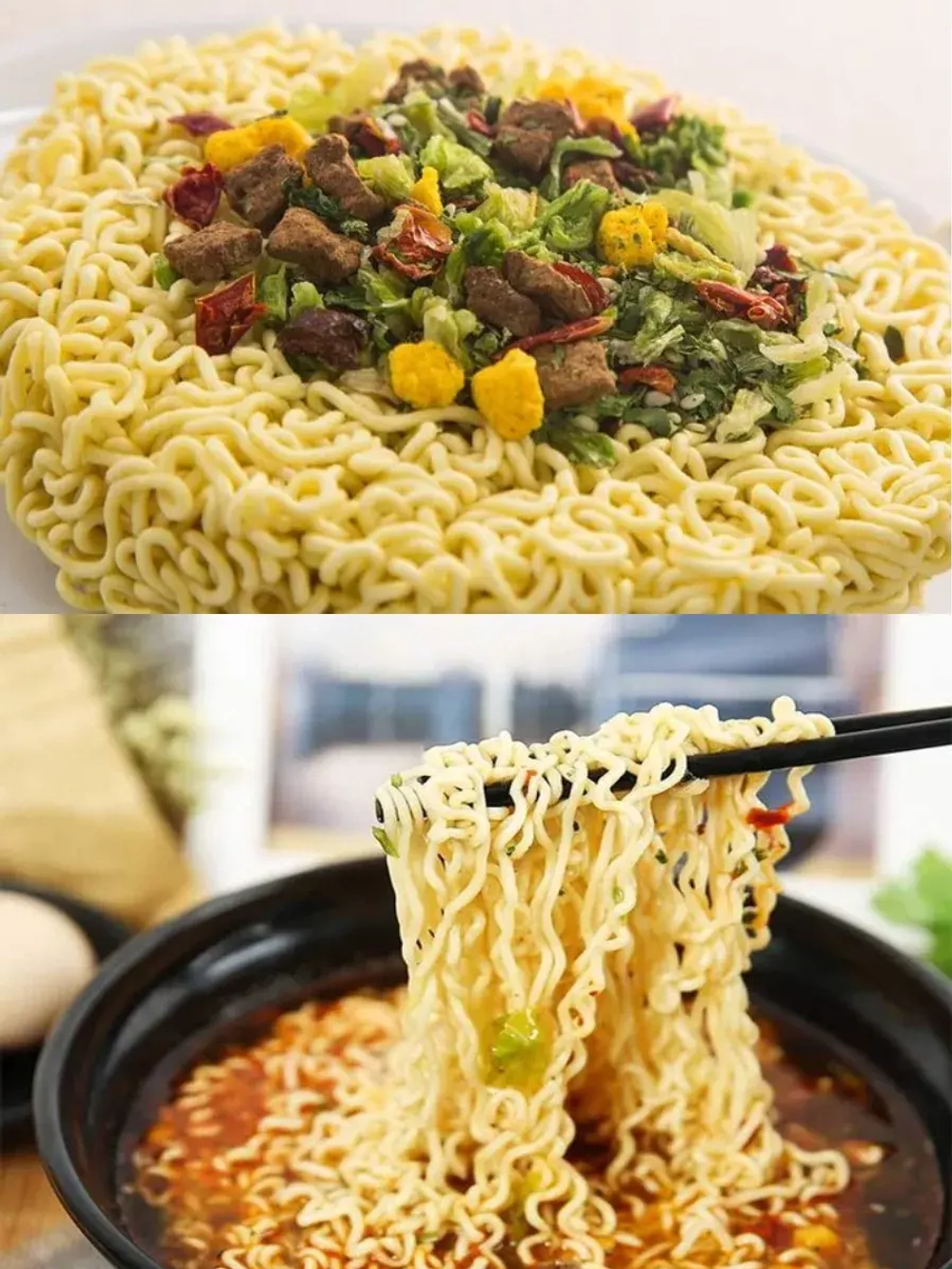 Лапша со вкусом Острой Говядины 108 г * 2 шт
