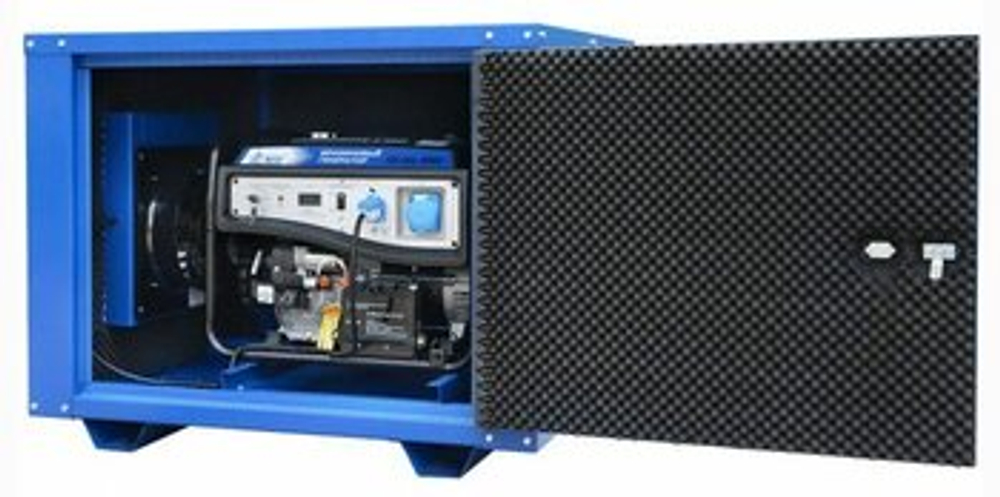 Бензиновый генератор ТСС SGG 12000EH3LA, в кожухе, с АВР