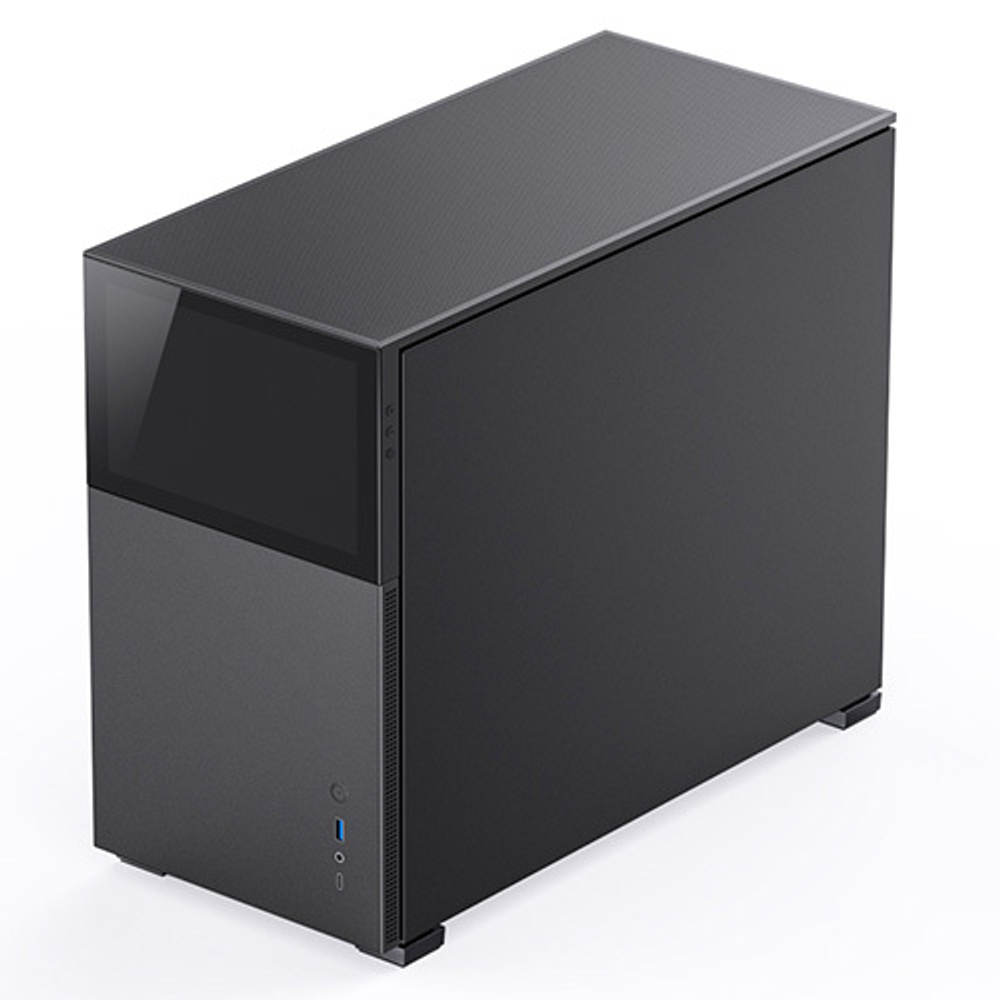 Корпус JONSBO D41 STD SC, 8" Color LCD, mini-ITX, micro-ATX, ATX, черный (без БП)