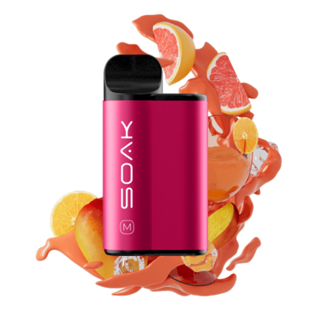 Одноразовый Pod Soak M - Mango Aperol (4000 затяжек)