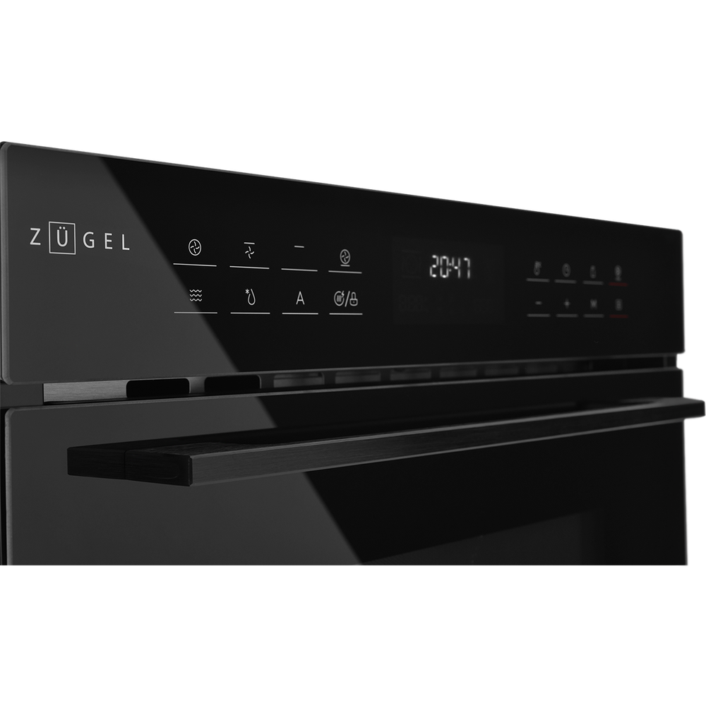 Встраиваемый компактный духовой шкаф с СВЧ ZUGEL ZOE610B