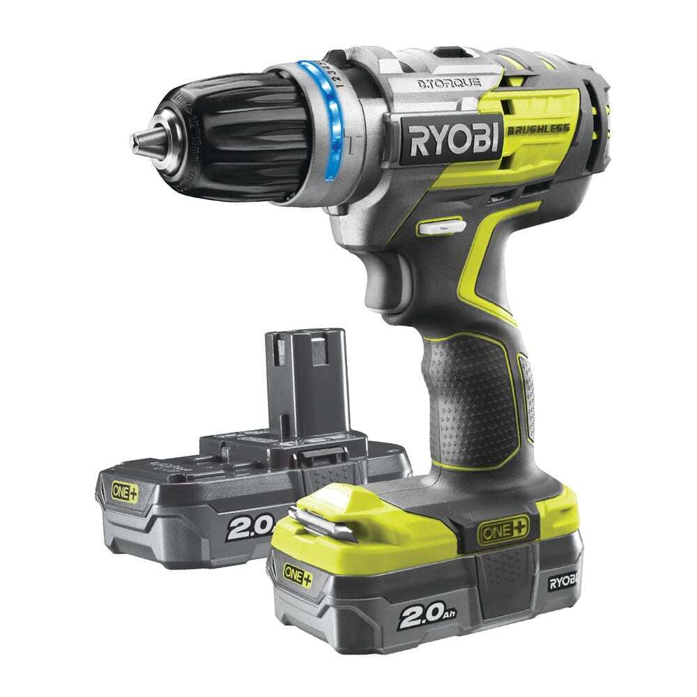 Бесщеточная ударная дрель-шуруповерт Ryobi ONE+ R18PDBL-220S 5133003436