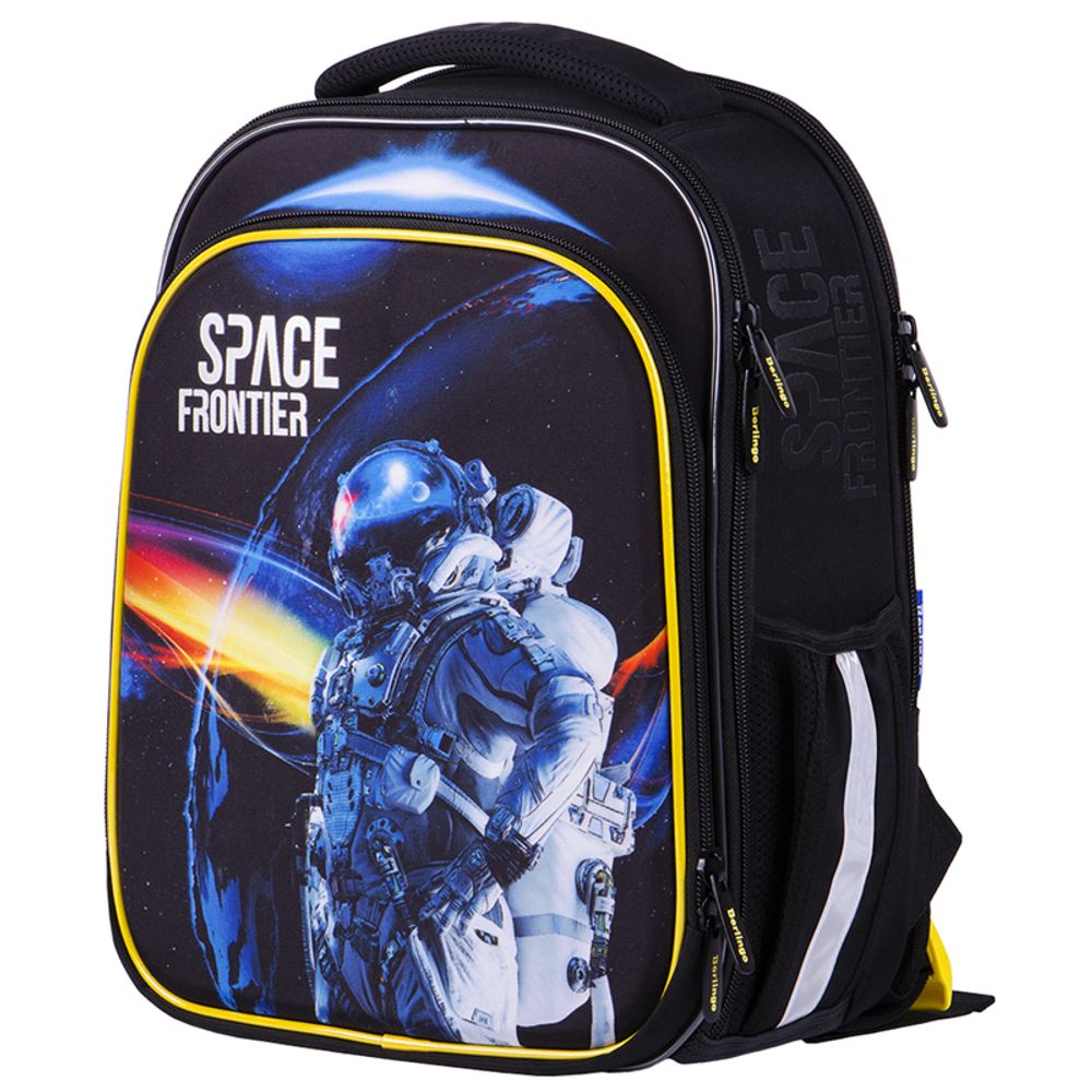 Ранец Berlingo Expert Plus Spaceman 38х29х15см, 3 отд., с анатомической спинкой