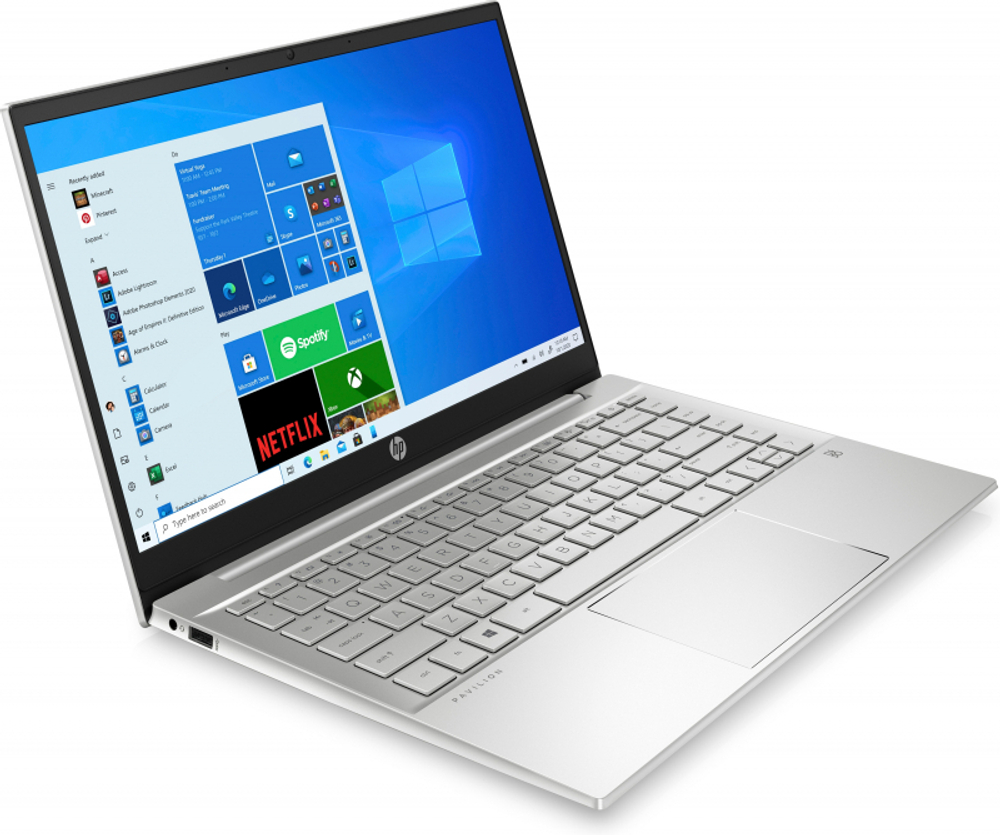 Ноутбук HP Pavilion 14-ec0028ur (4E1A3EA) 14" 1920x1080 (Full HD), AMD Ryzen 3 5300U, 2600 МГц, 8 Гб DDR4, 512 Гб SSD, Radeon Vega 6, Wi-Fi, Bluetooth, Cam, DOS, серебристый