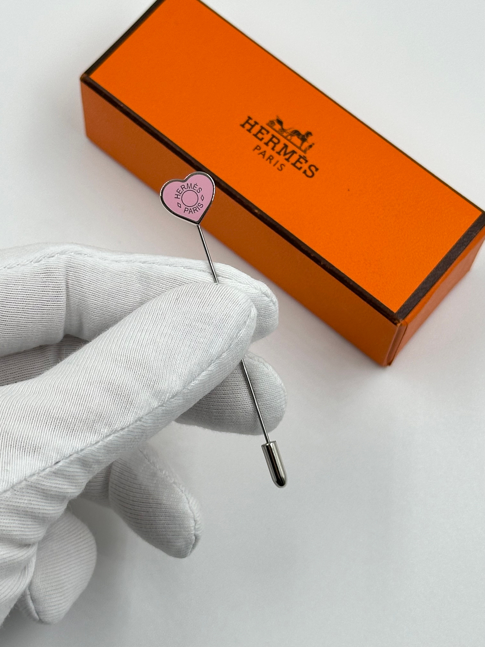 Брошь булавка Hermes