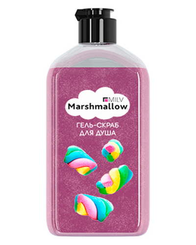 Milv Гель-скраб для душа Marshmallow, 340мл
