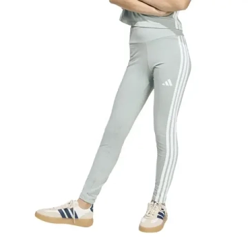 Брюки для девочки теннисные Adidas Girls 3-Stripes - wonder silver/white