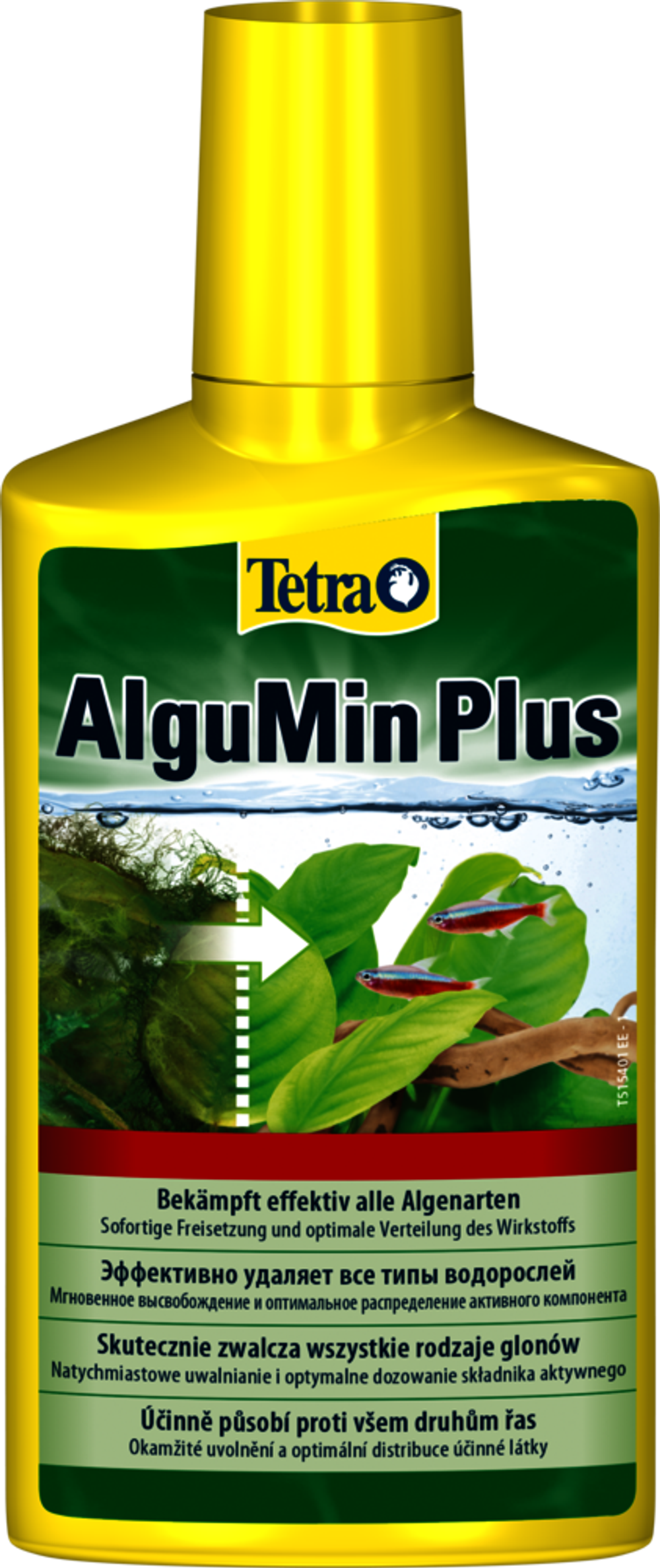 TETRA AlguMin Plus Средство против всех типов водорослей, 100 мл