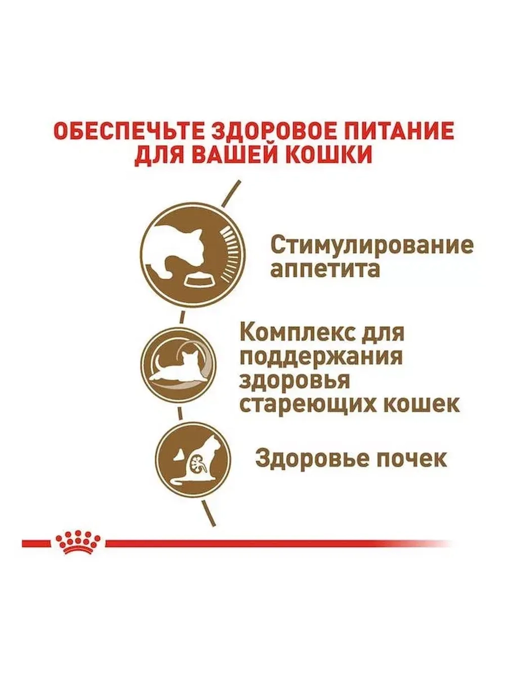 ROYAL CANIN AGEING 12+ (Роял Канин Эгейн) корм сухой для пожилых кошек 4 кг.