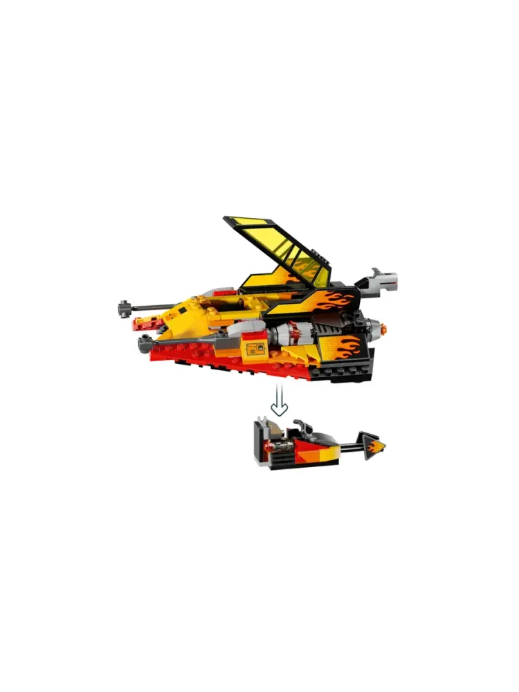 Конструктор Star Wars 75414 Снегоход Force Burner