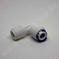 Фитинг QT-11A угловой 1/4"(f) x 1/4"(НР)