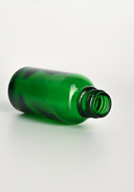 Зеленый стеклянный флакон 30 мл 18/410